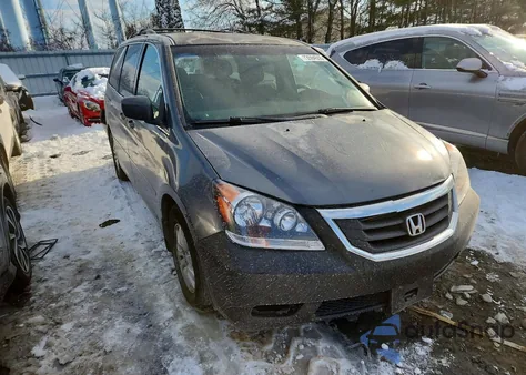 2010 Honda Odyssey Ex z USA, uszkodzony, nr VIN 5FNRL3H48AB027862